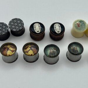 6 Pairs Assorted Plugs
